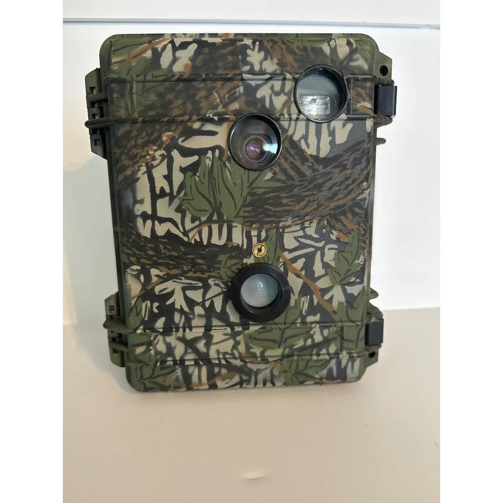 Canon Sure Shot Owl Date 35mm Game Camera In Camo Case With Motion Sensor & Wate